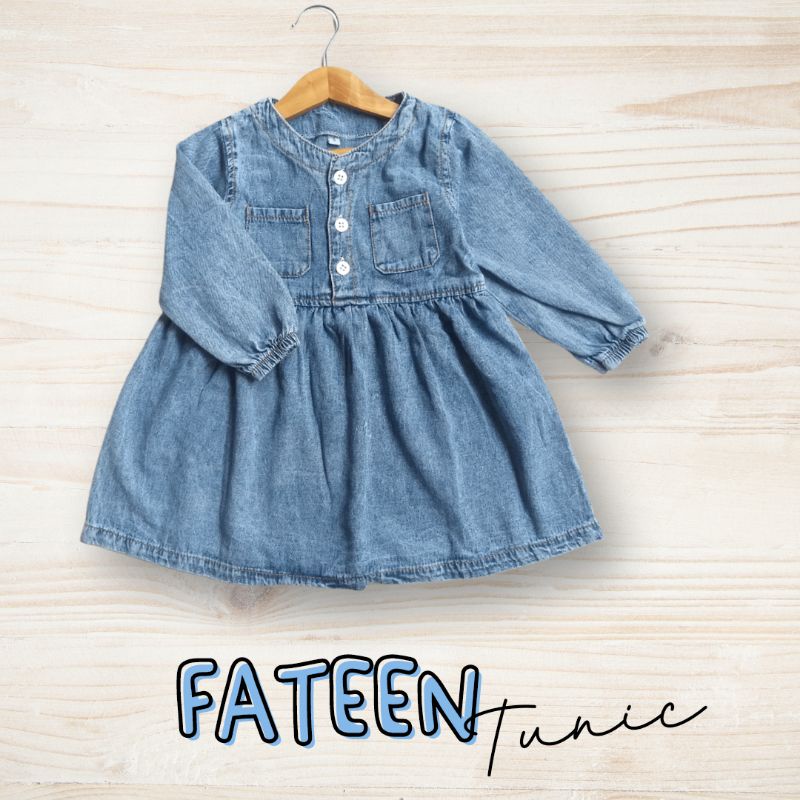 FEEN TUNIC JEANS DRESS เดรสยีนส์เด็ก