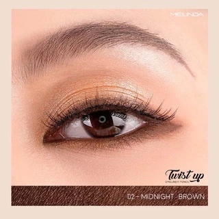 Mei Linda Twist up Eyeliner Pencil ดินสอเขียนขอบตา สูตรกันน้ำ MC3077