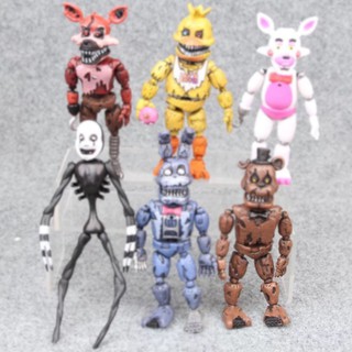 ++พร้อมส่งจากไทย++ ของเล่น ฟิกเกอร์ Five Nights at Freddy  s 6 ชิ้น