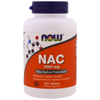 🌟Pre Order🌟 Now Foods, NAC, 1000 mg, 120 Tablets