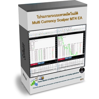 โปรแกรมระบบเทรดอัตโนมัติ Multi Currency Scalper MT4 EA