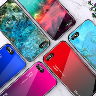 เคสมือถือลายหินอ่อนไล่โทนสีสําหรับ Oppo Realme 3 Pro X C 2 Reno Z 10 X Zoom F 11 Proเคสโทรศัพท์มือถือ