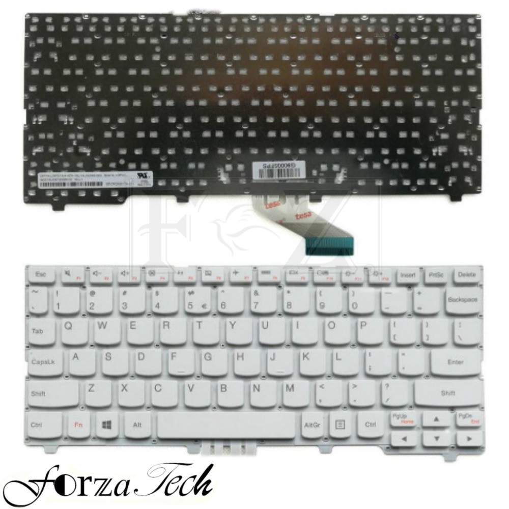คีย์บอร์ด IdeaPad 110S-11iBY Series 63411202900340 LCM15J1 5N20M53733 LCM15J13US-H273 สีขาว
