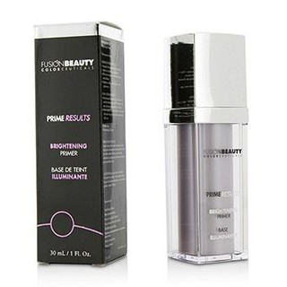 FUSION BEAUTY  Prime Results Brightening Primer  Size: 30ml/1oz