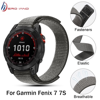 สายนาฬิกาข้อมือไนล่อน 22 20 มม. แบบแห้งเร็ว สําหรับ Garmin Fenix 7 7S 6 5 6S Pro 5S Plus Forerunner 935 Enduro Venu 2 2S