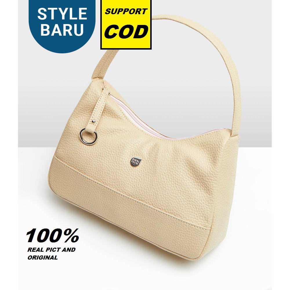 Tas CANGKLONG BRUN BRUN PARIS CHER BEIGE BAG BT7673B4 ราคาพรีเมี่ยม REG2021