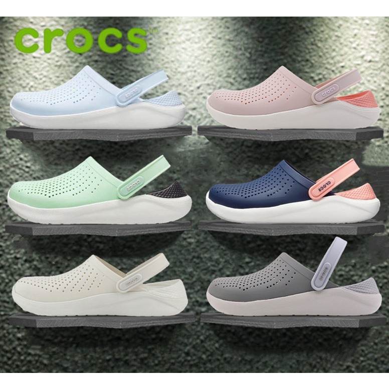 ส่งจากกรุงเทพ Crocs LiteRide Clog แท้ หิ้วนอก ถูกกว่าshop Crocs Literide Clog Original 100% Unisex Basic Crocs shoes
