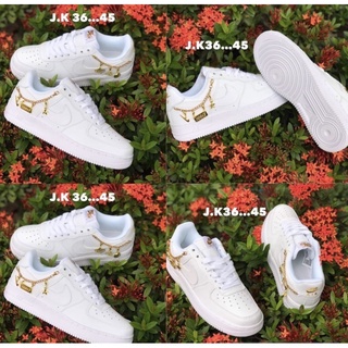 🔥ราคาโรงงาน🔥 รองเท้าผ้าใบNlKE AirForce 07 LX•Lucky Charm•【พร้อมส่ง】งานHiEnd👈🏻