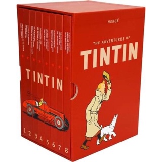 หนังสือการ์ตูนแนวผจญภัย ภาษาอังกฤษ สำหรับเด็ก เรื่อง The Adventures of Tintin