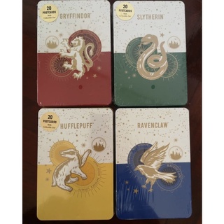 Harry potter constellation postcard tin set โปสการ์ดแฮร์รี่พอตเตอร์ มาในรูปแบบกล่องเหล็ก มี 20 ใบ (5ลาย)