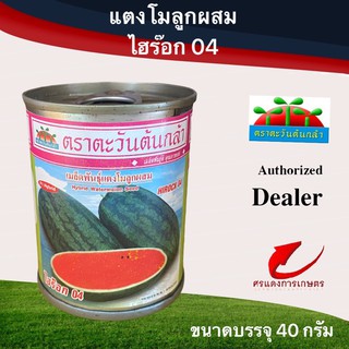 เมล็ดพันธุ์ แตงโมไฮร็อก-04 40g