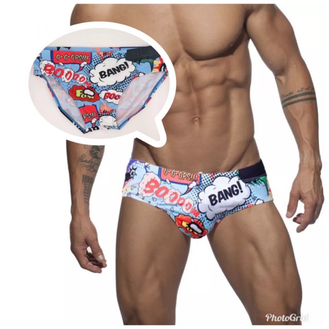 Clearance Sale ! <พร้อมส่ง>กางเกงว่ายน้ำชาย (men swim wear)