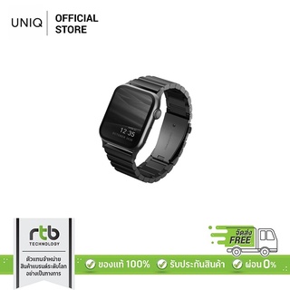 UNIQ สาย 44mm - 42mm รุ่น Strova - Black (เฉพาะสายเท่านั้น)