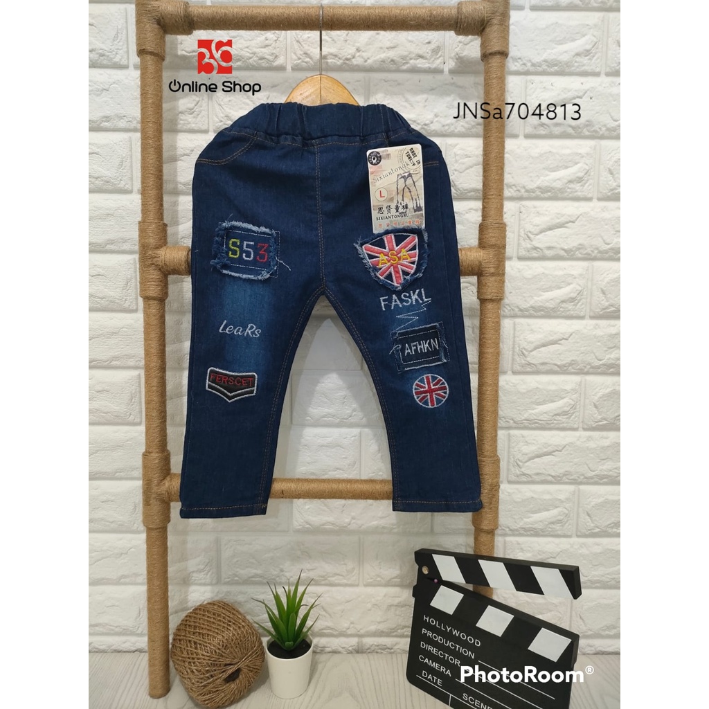 Jnsa& 39;s กางเกงยีนส์เด็กชาย& 39; อายุ 2-5 ขวบ704810-SaJN704814//onlineshop.36/กางเกง Jenas นําเข้า