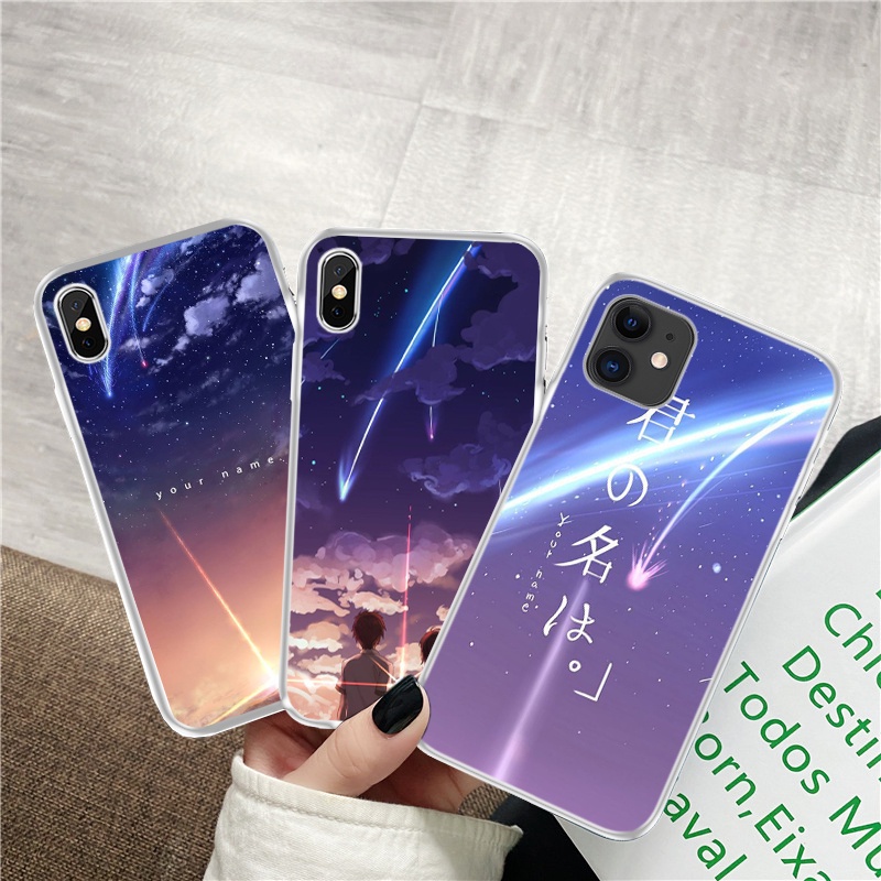 ✽iPhone 12 Mini 11 Pro XR XS Max Soft Case 125YPJ Anime Your Name 1❖