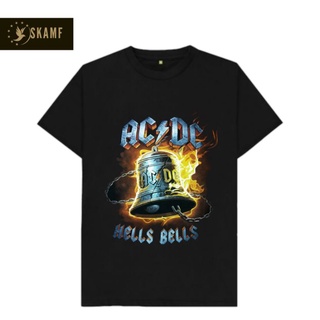 ย้อนยุคเสื้อยืด พิมพ์ลาย Acdc BAND | เสื้อยืด พิมพ์ลาย ACDC BAND Music ACDC ขนาดใหญ่S-5XL