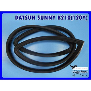 DATSUN NISSAN SUNNY B210 (120Y) "REAR" WINDSHIELD GLASS SEAL WEATHERSTRIP RUBBER  // ยางขอบกระจกบานใหญ่หลัง