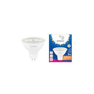 หลอด LED MR16 5W 220V WARMWHITE TOSHIBA | TOSHIBA | LCMR16AC0527 หลอดไฟ LED หลอดไฟ โคมไฟส่องสว่างและพัดลมเพดาน หลอด LED