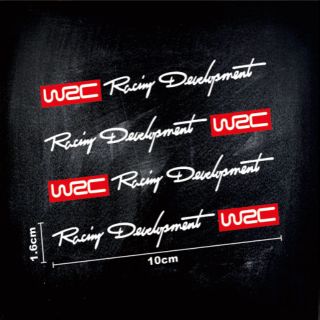 สติ๊กเกอร์​แต่งรถ  WRC​ Racing