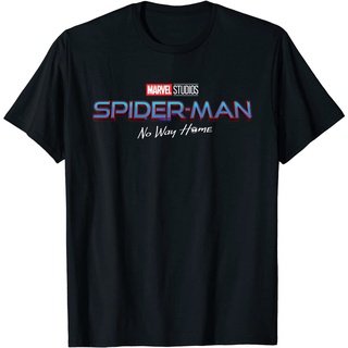 เสื้อยืด พิมพ์ลายโลโก้ Marvel Spider-Man No Way Home สําหรับผู้ชาย