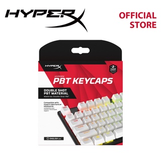 HyperX PBT Keycaps - Full Key Set White (US Layout) (519T5AA#ABA)