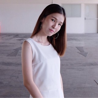boyboys sleeveless offwhite เสื้อแขนกุด สีขาว
