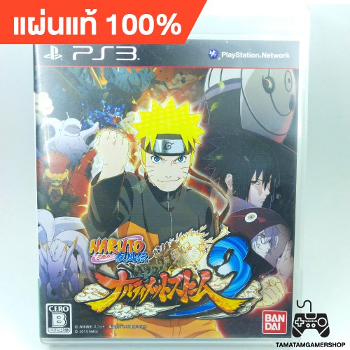 Naruto Shippudenภาค3: Ultimate Ninja Storm Generations ps3 แผ่นเกมส์แท้ps3 เพล3 Naruto ps3