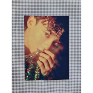 หายาก!! โปสการ์ด เฉิน Chen The Crystalline จากนิทรรศการ EXO W Korea x EXOclusive Exhibition