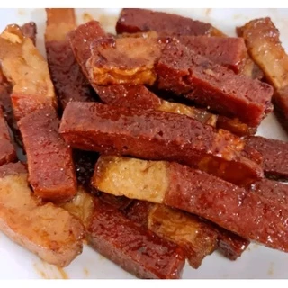 (แพ็คใหญ่) หมูสามชั้น เจ ขนาด 500 กรัม (สามชั้นโปรตีนเจ) #โยตา (Youta) Vegetarian Soy Belly #อาหารเจ #อาหารวีแกน