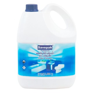 น้ำยาล้างห้องน้ำ ตราเซพแพ็ค ขนาด 3800 มล./แกลลอน 3.8L Toilet Cleaner Savepak