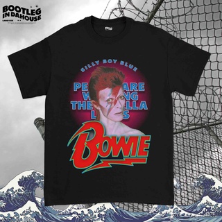 เสื้อยืดผ้าฝ้าย เสื้อเชิ้ต ลาย David Bowie Silly Boy สําหรับเด็กผู้ชาย