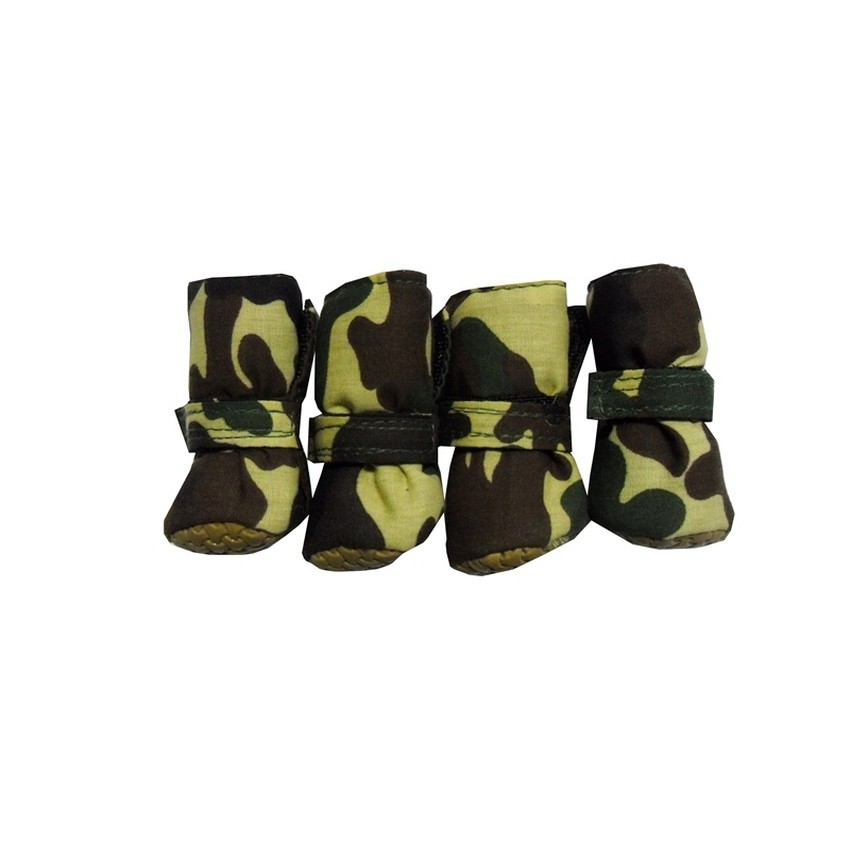 Dogacat รองเท้าสุนัข หมา และรองเท้าแมว ลายทหารV2 Size1,3,4,5 !!! Must Have !!!
