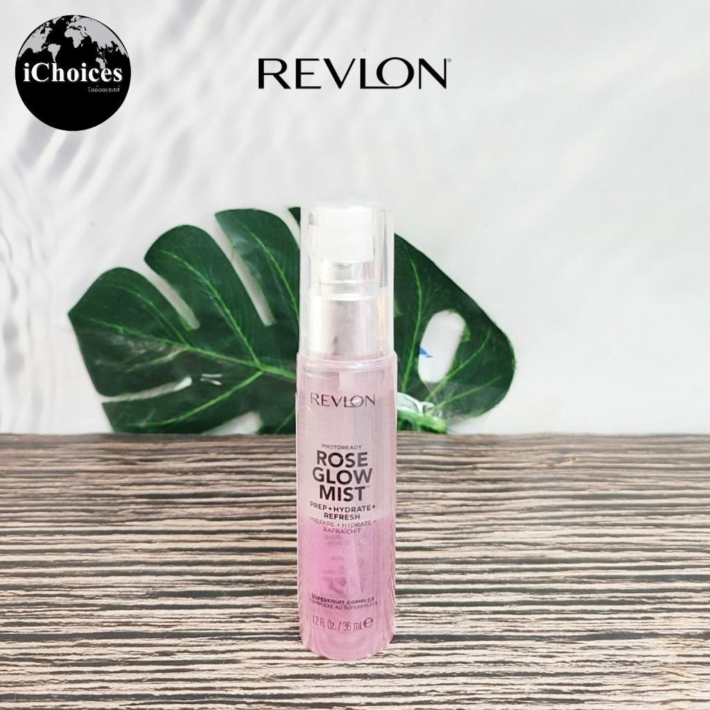 [Revlon] PhotoReady Rose Glow Mist Primer + Hydrate + Refresh 36 ml เรฟรอน สเปรย์ไพรเมอร์  สเปรย์ฉีด