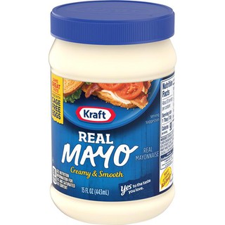 Kraft Mayo (443 ml.)🔥 โปรแร๊งส์!! 🔥 มายองเนส จากอเมริกา Mayonnaise คราฟท์ มาโย 🔥ทำจากไข่ไก่ฟักตามธรรมชาติ อร่อ