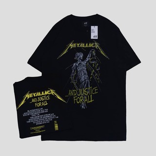 เสื้อยืดลายกราฟฟิก Justice For All Vol2 By H &amp; M / T