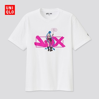 UNIQLO เสื้อยืดแขนสั้น League Of Legends Ut ) 440013 สําหรับผู้ชายและผู้หญิง