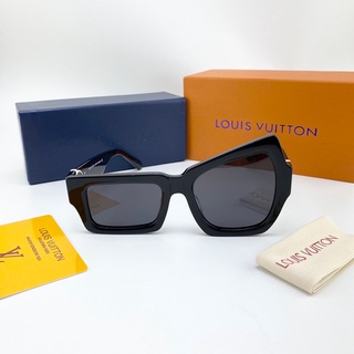 แว่นตา หลุย Sunglasses คุณภาพดีสุด กันแดดเต็มประสิทธิภาพ UV400 มาพร้อมกล่อง Full Set Box