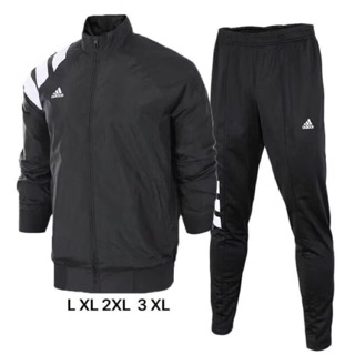 ชุดออกกำลังกายผู้ชาย ชุดวอร์ม แท้ Set adidas ส่งฟรี