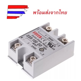 SSR-100 DD Solid State Relayโมดูล 3-32V DC 5-60V DCเอาท์พุทรีเลย์