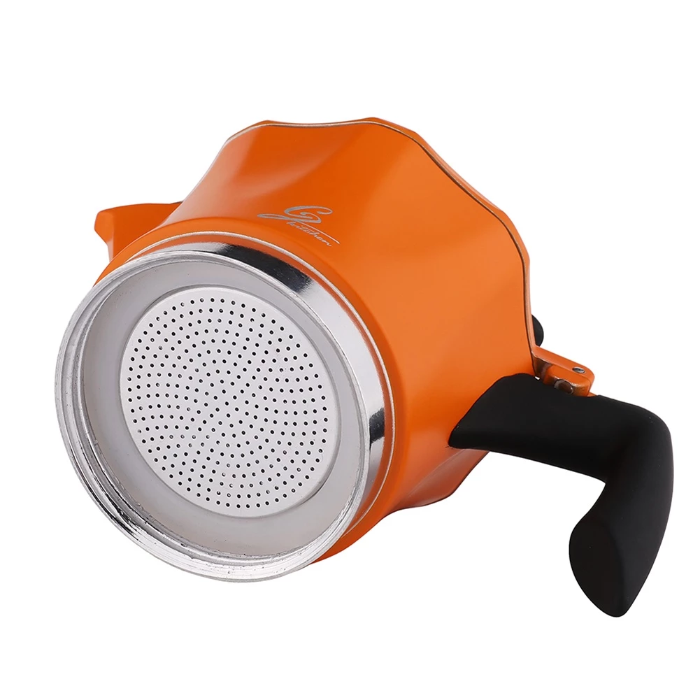 จัดส่งทันที 150/300ML Moka Pot กาต้มกาแฟสดพกพา หม้อต้มกาแฟ ทรงแปดเหลี่ยม (ด้ามจับเป็นพลาสติกลายไม้) thumbnail 10