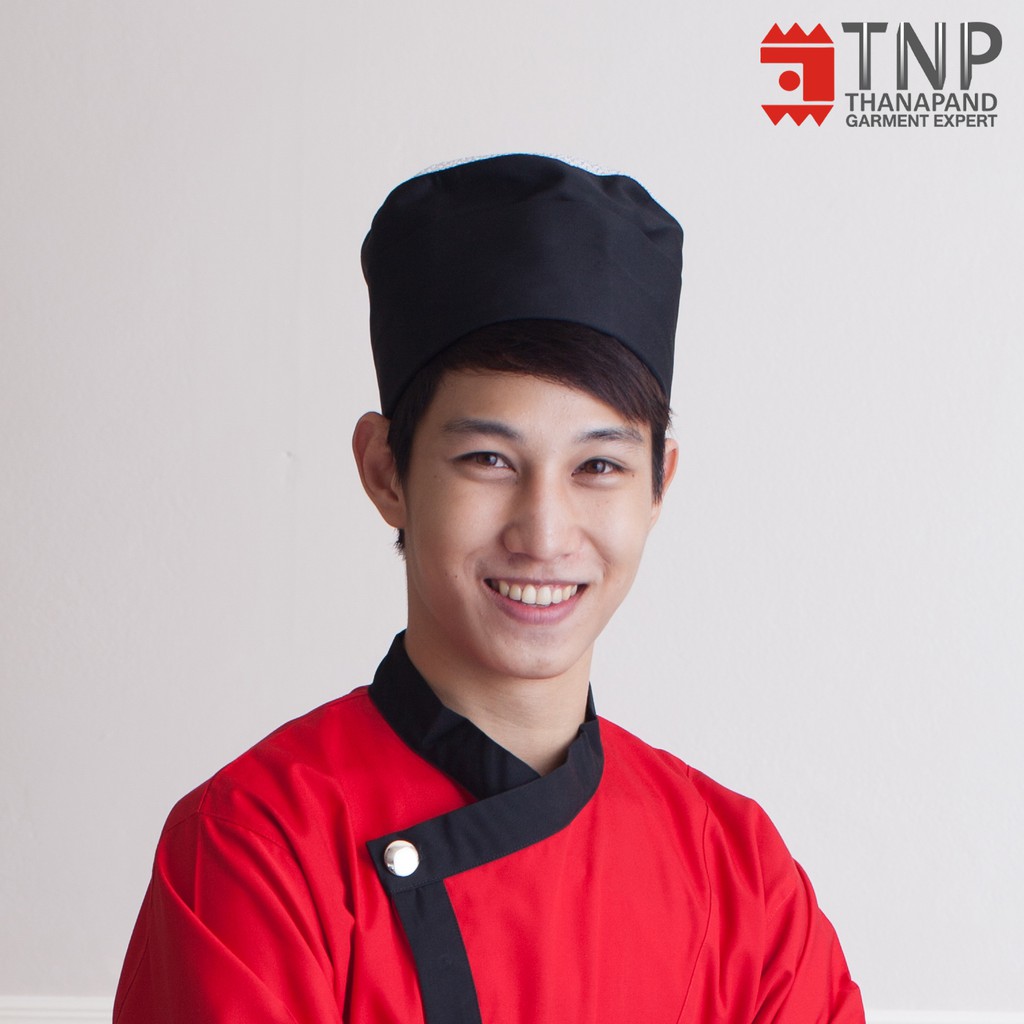 หมวกเชฟสไตล์ญี่ปุ่น ทรงสูง 🍣🍘รหัส : CHCFBN (ฐานะภัณฑ์) - รูปที่ 3