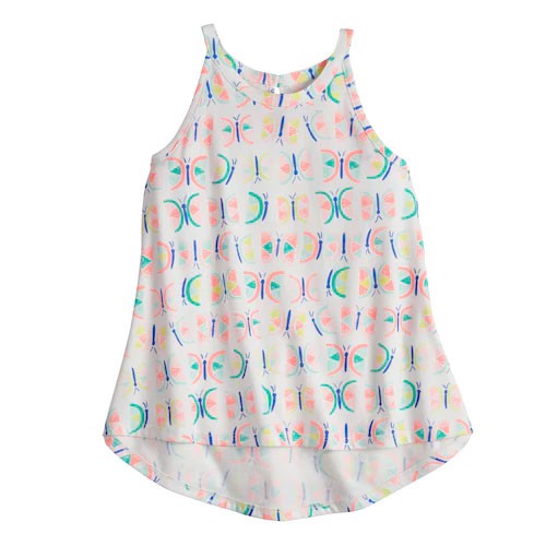 เสื้อยืดคอเต่า Jumping Beans สําหรับเด็กผู้หญิง 5-10T A553