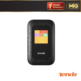 Tenda 4G185 Pocket Wi-Fi / ใส่ซิม / พกพาไปได้ทุกที่ / มีหน้าจอสี / 4G LTE Mobile Wi-Fi