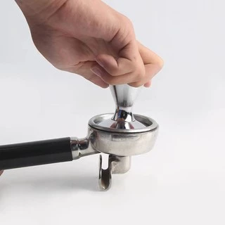 แทมเปอร์กดกาแฟ Stainless Steel Coffee Tamper Machine Espresso Press Flat Base 51mm แทมเปอร์