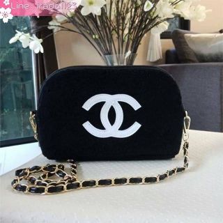 Chanel Precision wolf crossbody bag with chain ของแท้ ราคาถูก