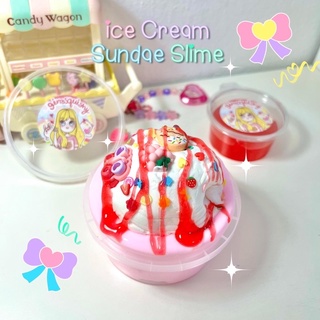 Ginasquishy สไลม์ไอศกรีมซันเดย์ นุ่มยืดมาก