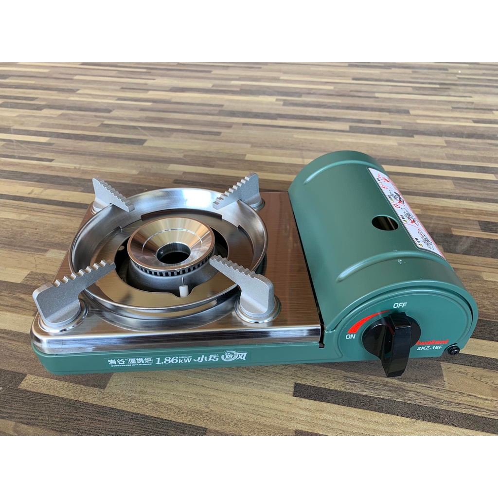 ZKZ-16F เตาวินเทจ เตาแก๊สปิคนิค Iwatani แคมป์ปิ้ง แบบพกพา (สินค้าส่งจากไทย)