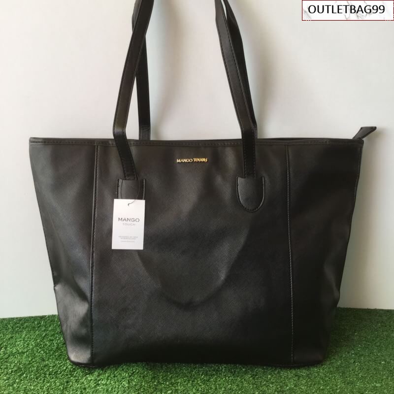 กระเป๋าMANGO Touch Saffiano Shopper Bag  +++