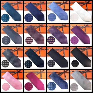 (พร้อมส่ง)*New*Hermès necktie