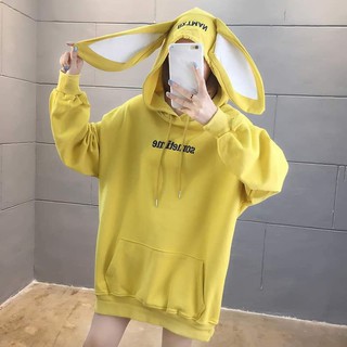 🥼เสื้อกันหนาว มีฮู้ด ทรงหูกระต่ายน่ารักๆ🐰🐰